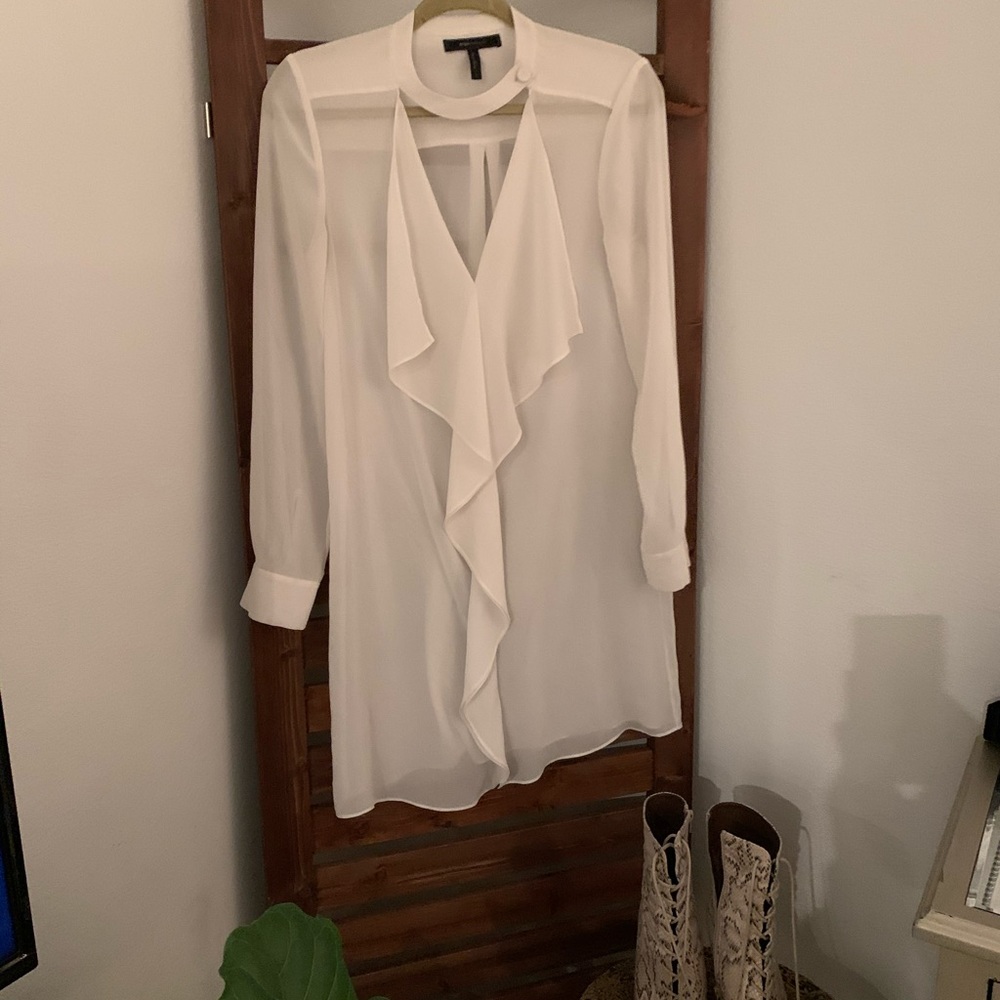 BCBG - Dress Blouse White